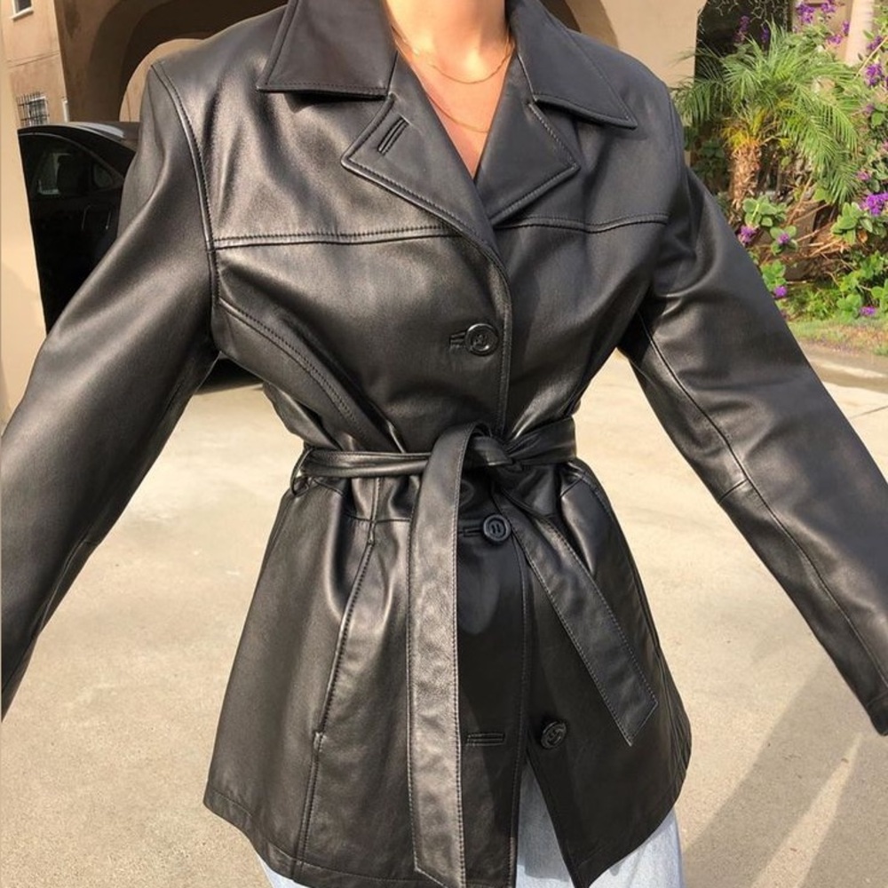Wilson Women's Black Leather Jacket